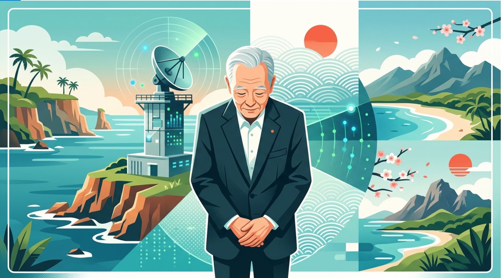 Wakabayashi San, el último de los expertos del radar RC-32B en Mitsubishi