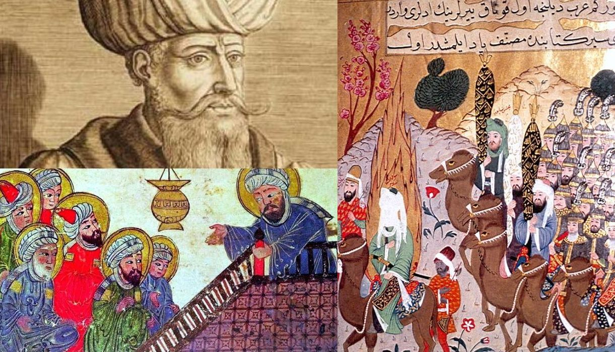 Imágenes alegóricas a Mahoma, el fundador del Islam