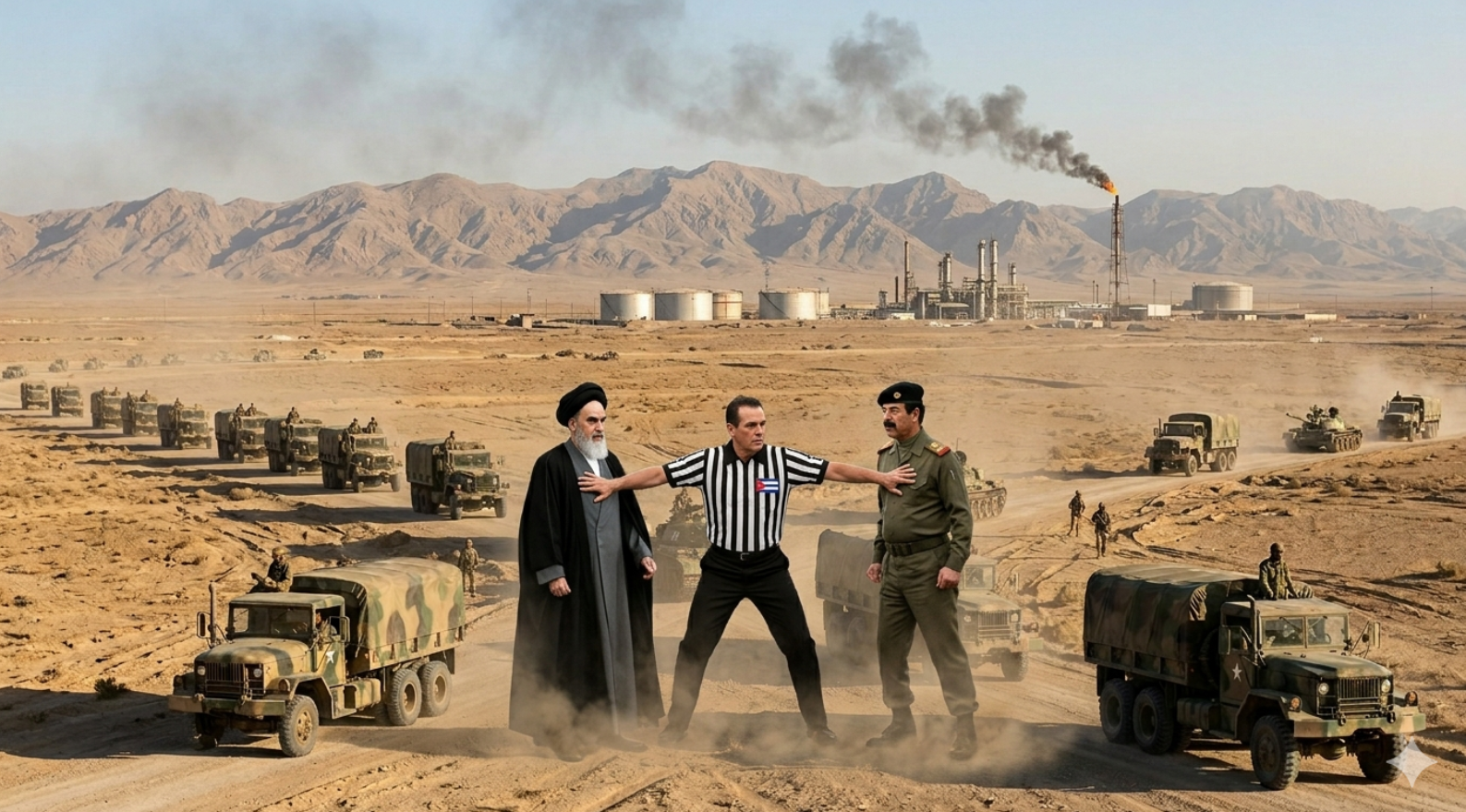 Guerra entre Irak e Irán, 8 años de conflicto, Cuba, en la presidencia del Movimiento de No Alineados hizo todo lo posible por detener el conflicto.