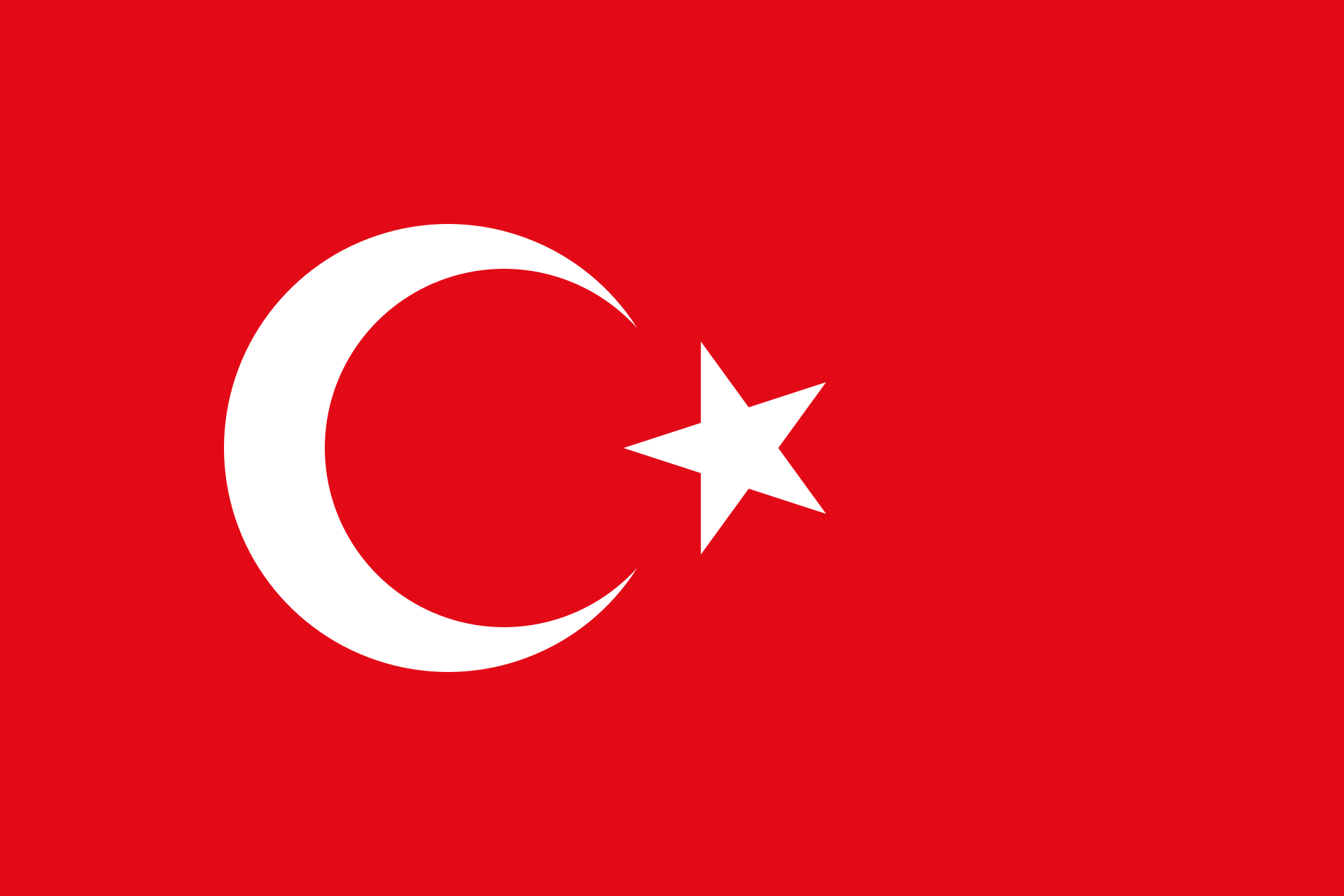 Bandera de Turquía