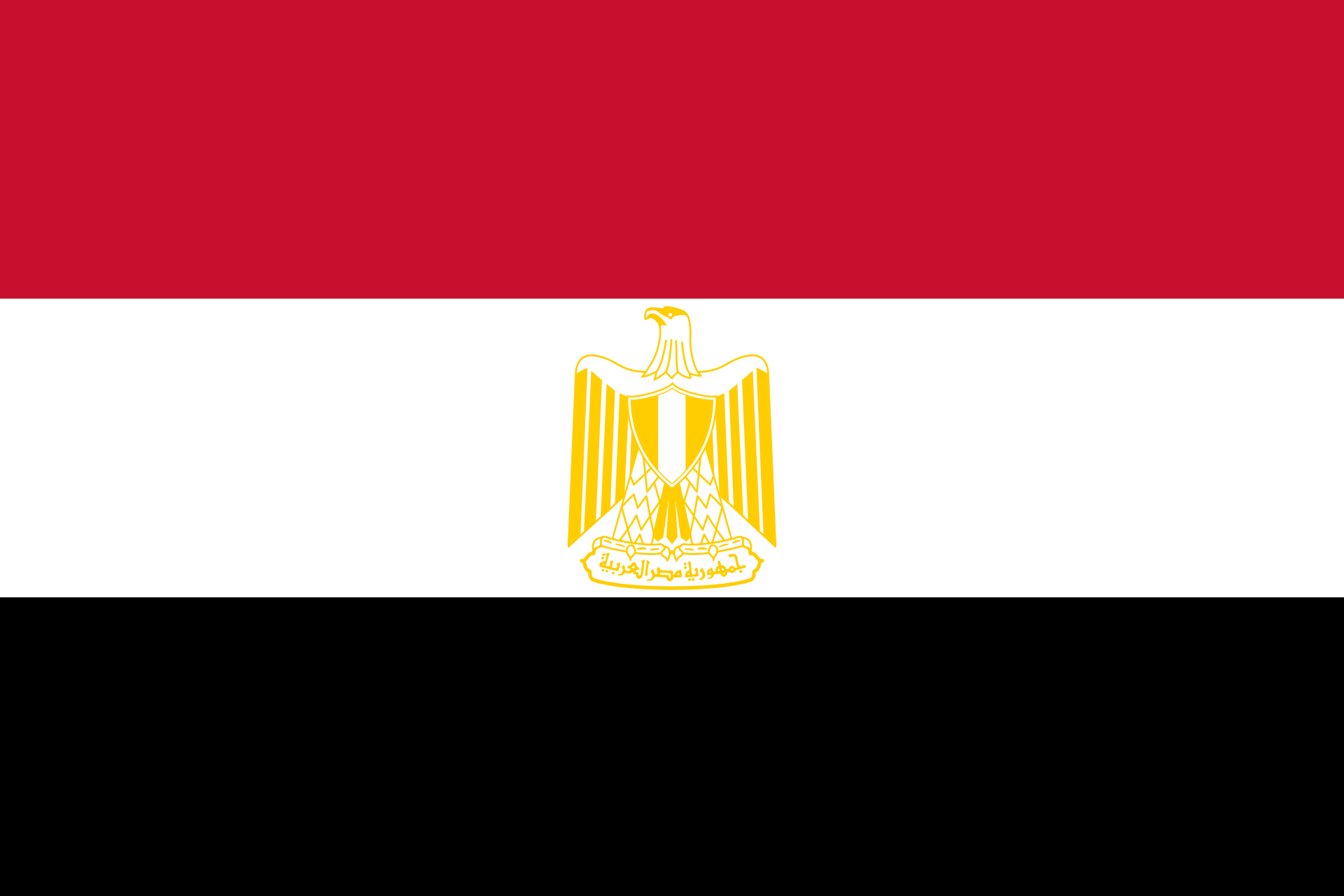 Bandera de Egipto