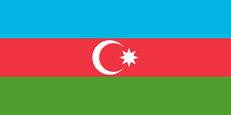Bandera de Azerbaiyán