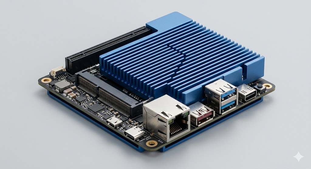 Imagen de una SBC Zimablade.