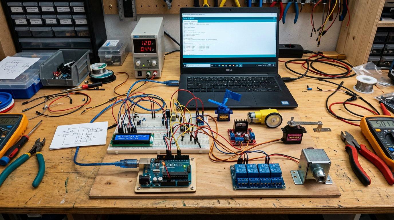El Poder de Mover el Mundo – Una Guía de Actuadores para Arduino