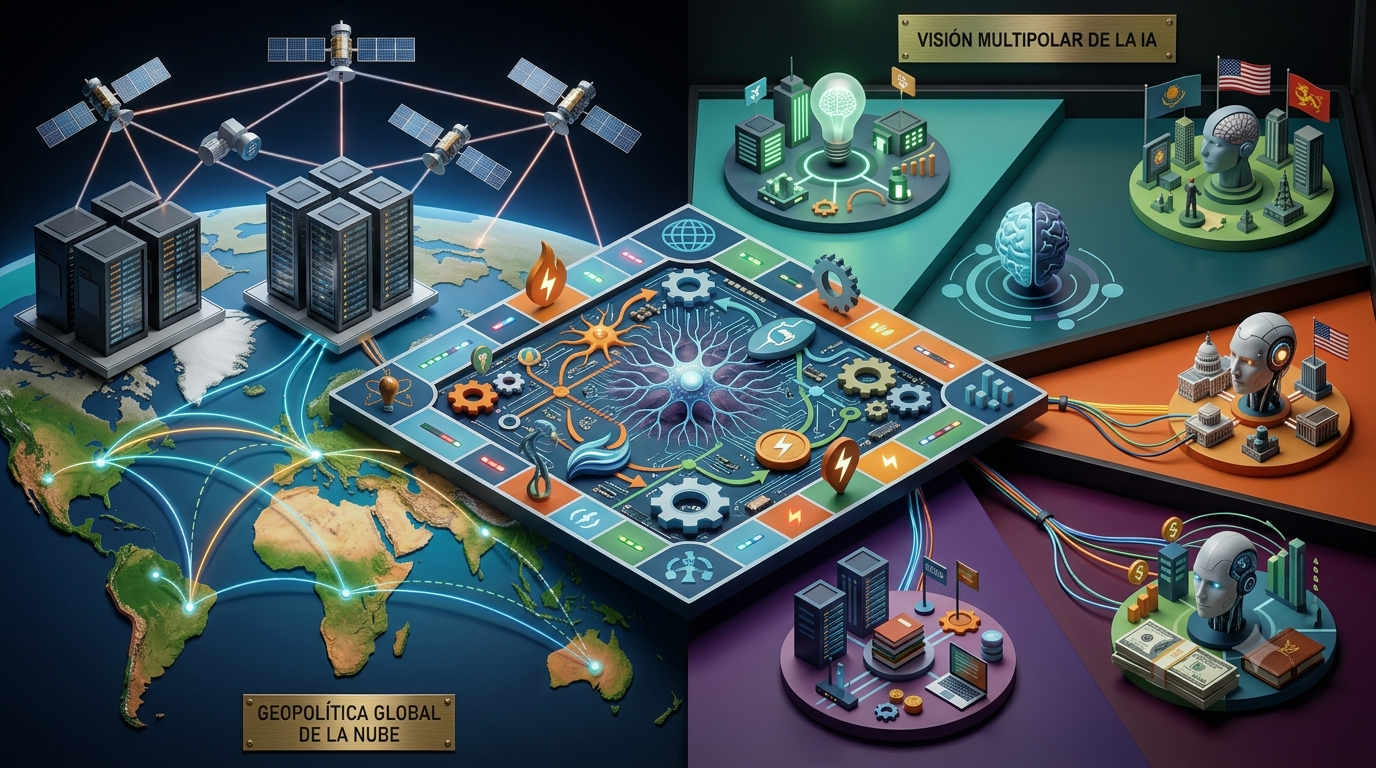 Geopolítica en la Nube: ¿Hacia una IA Multipolar?