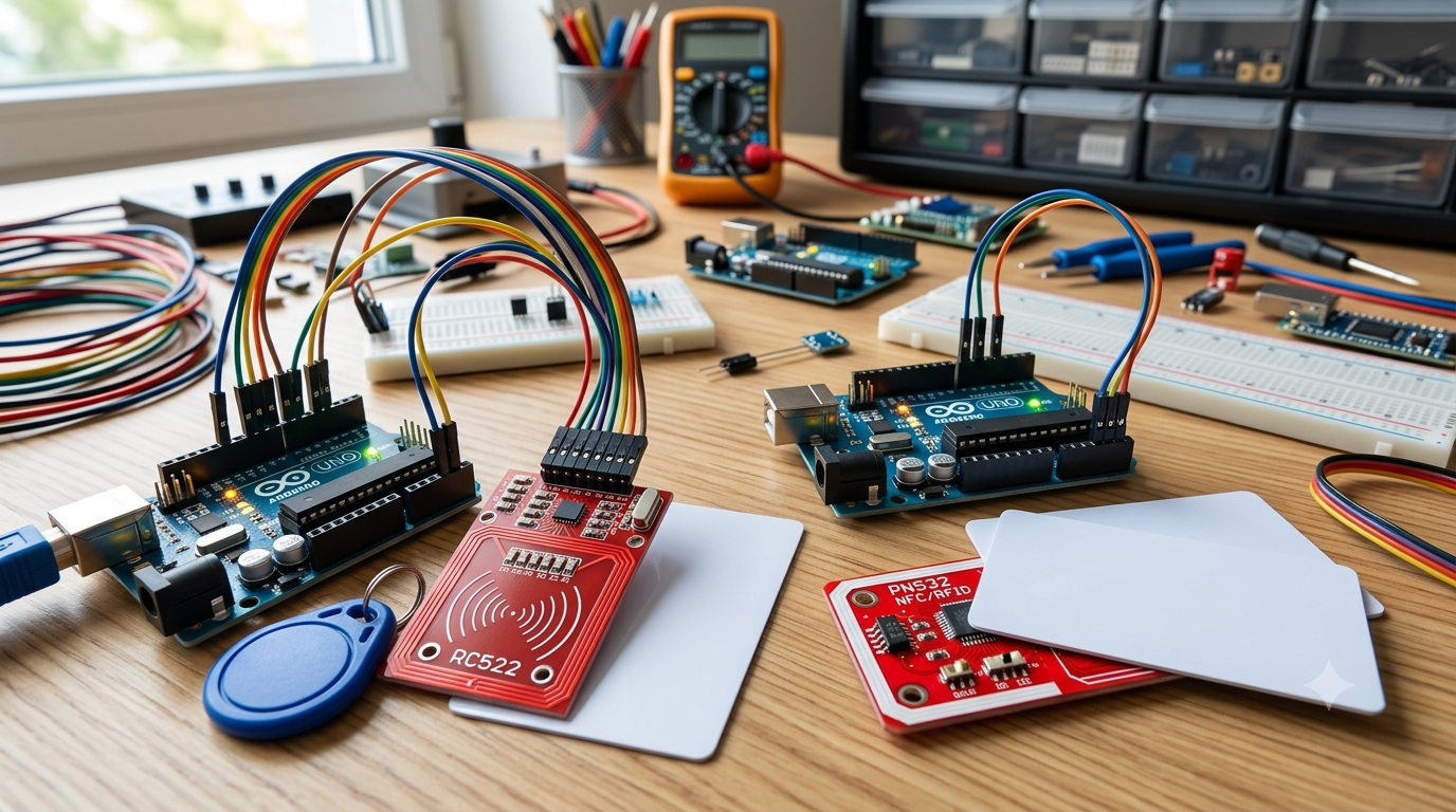 Módulos RFID para Arduino: RC522 y PN532