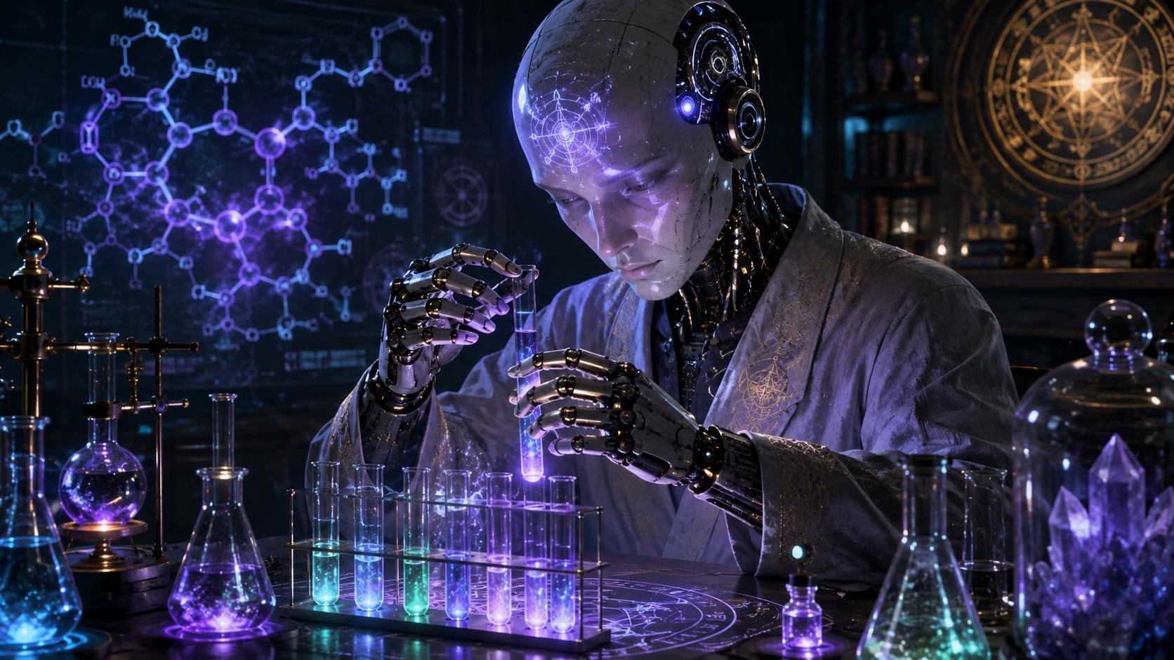 ¡Increíble! la Inteligencia Artificial se ha puesto sola a diseñar drogas