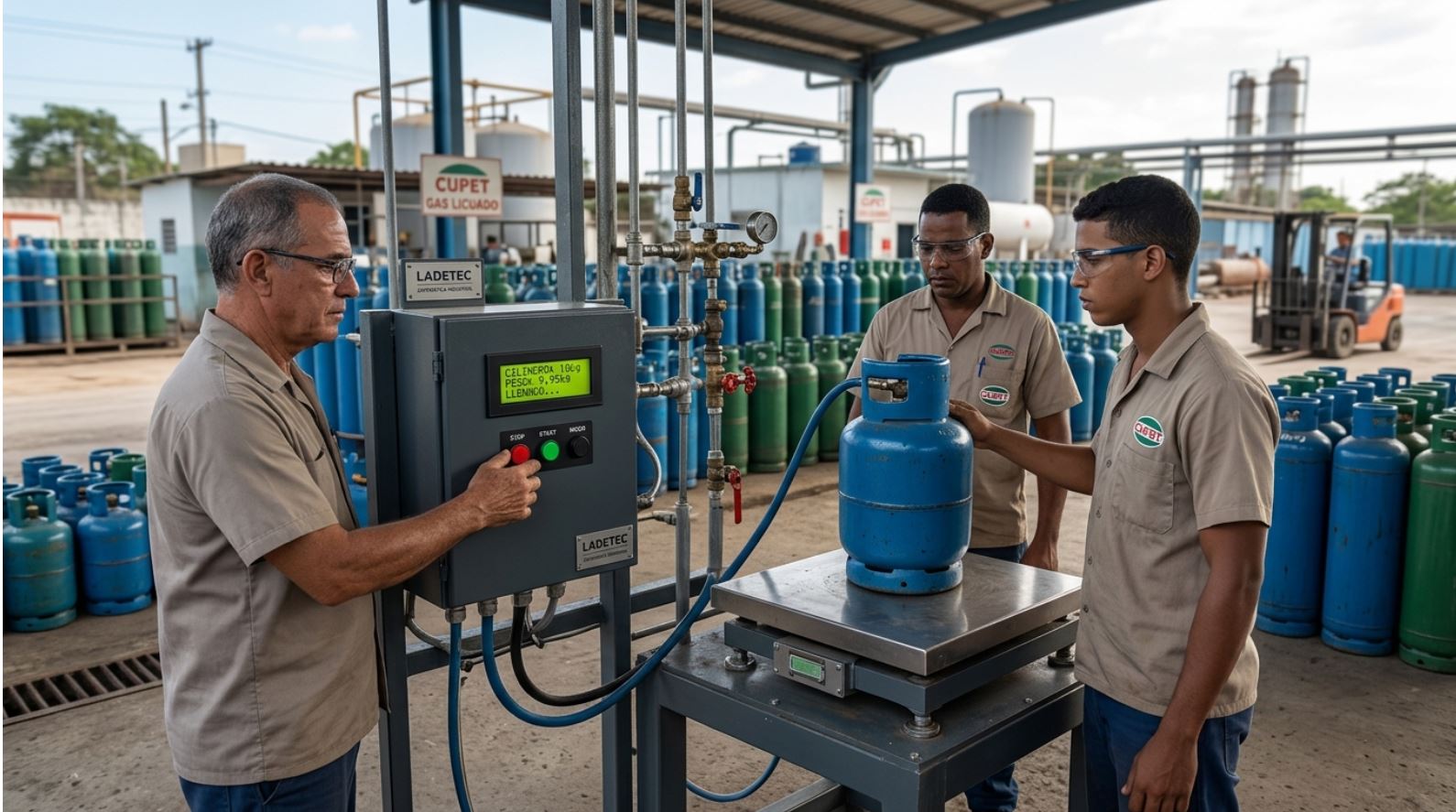 En LADETEC no solo nos ocupamos del carbón, también del Gas Licuado