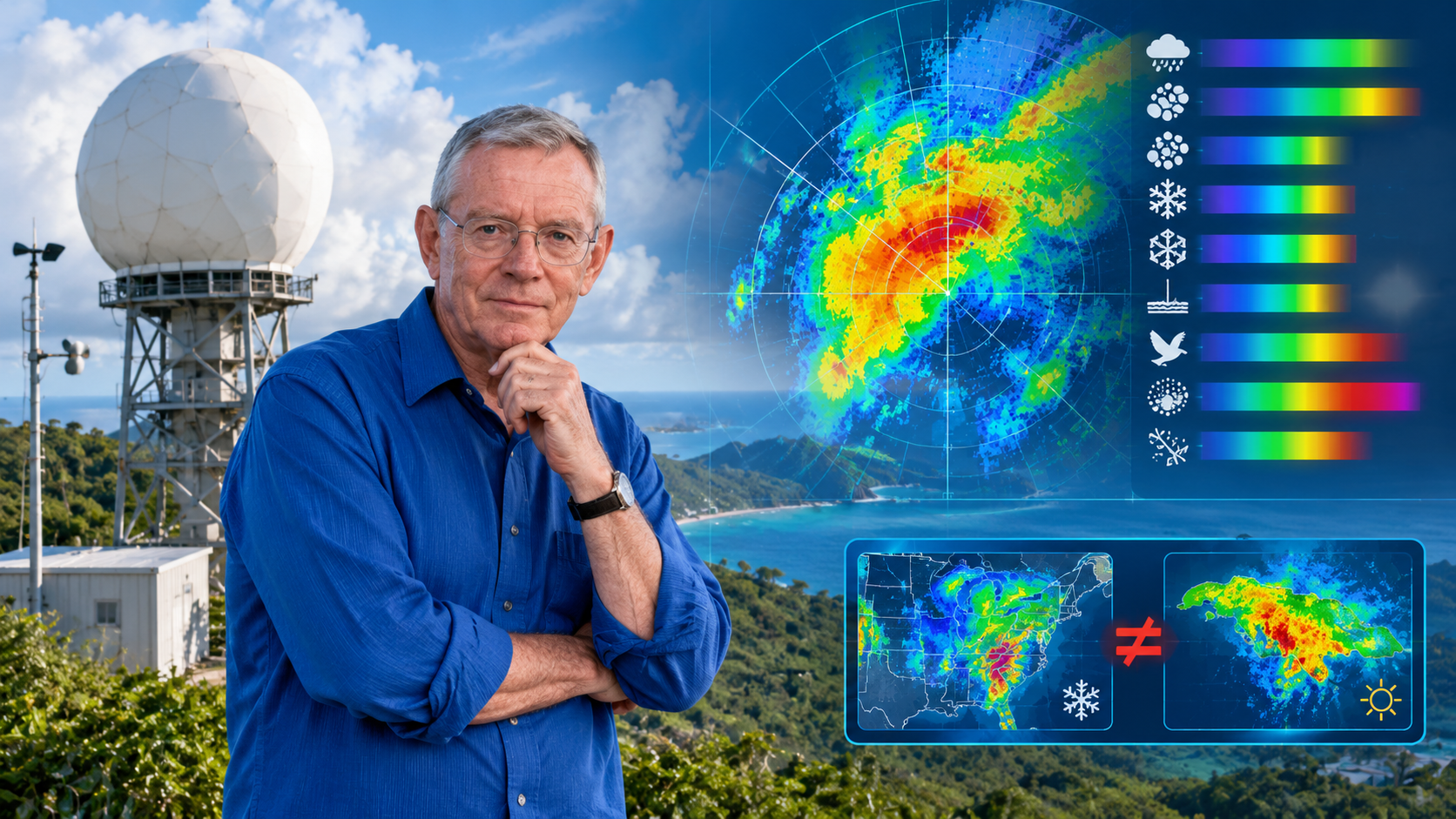 The Polarimetric Classifier That Sees Snow in the Caribbean