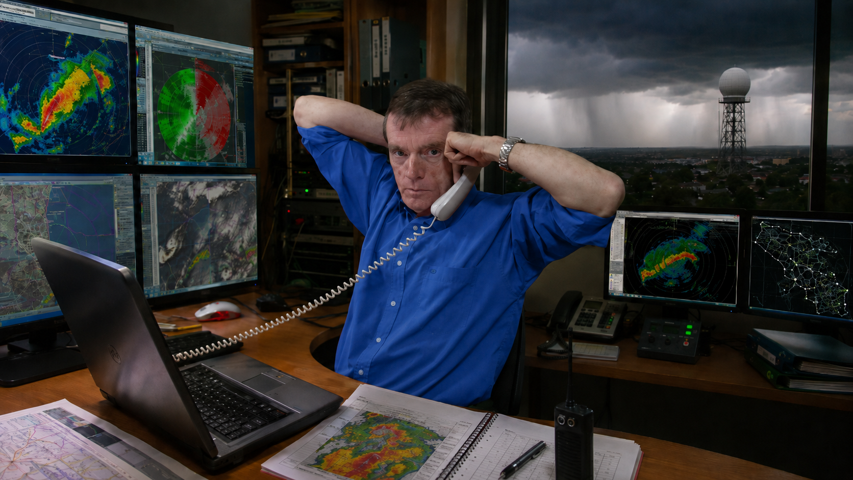 Surveilling with Weather Radar – Simple?