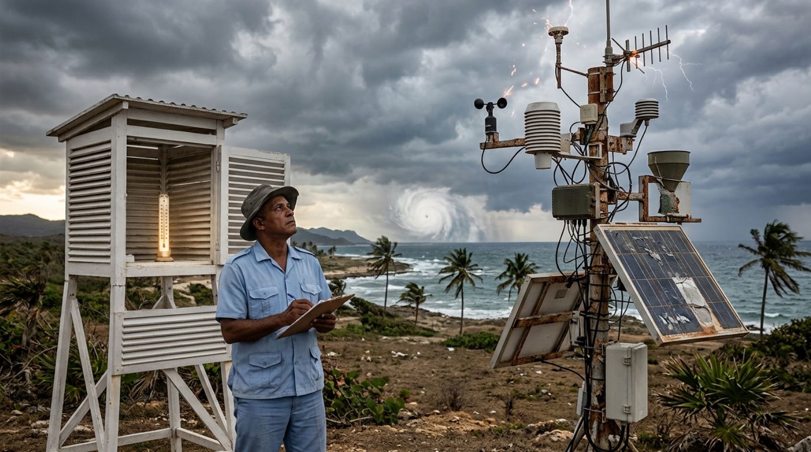 Observaciones meteorológicas en Cuba: ¿humanas o automáticas?
