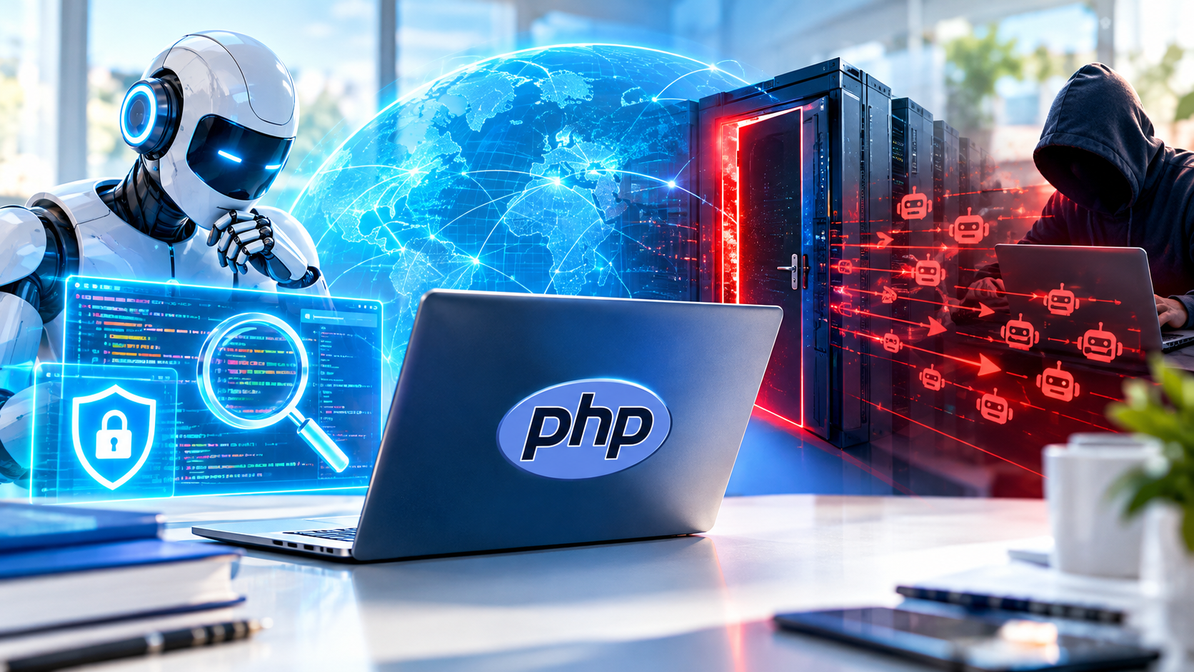 La IA encontró una puerta trasera en internet